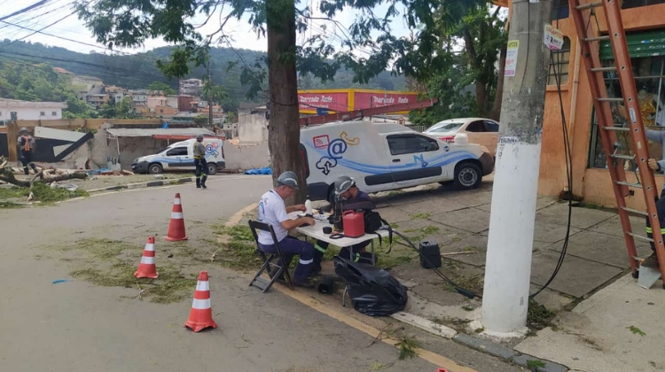 A N-Multifibra se destaca mais uma vez pelo rápido atendimento em meio ao cenário devastador causado pela forte chuva